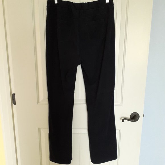 Soft Surroundings Faux Suede Pull-On Bootcut Pants Blue Size TXL Tall - Picture 3 of 16